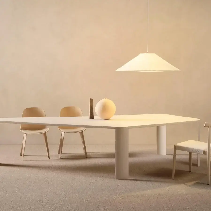 Exceptional MDF Italia Bonnet table with irregular geometric melamine top and Coccioperla finished metal frame