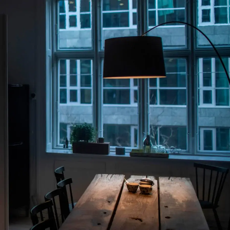 Superior Foscarini Twiggy Elle floor lamp with a curved silhouette in black fiberglass and translucent polycarbonate