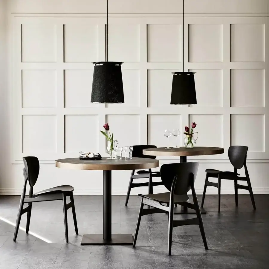 Distinguished Cattelan Italia Ribot Keramik table with Marmi Ardesia ceramic and brushed bronze-finished metal rim built with a black embossed lacquered steel base