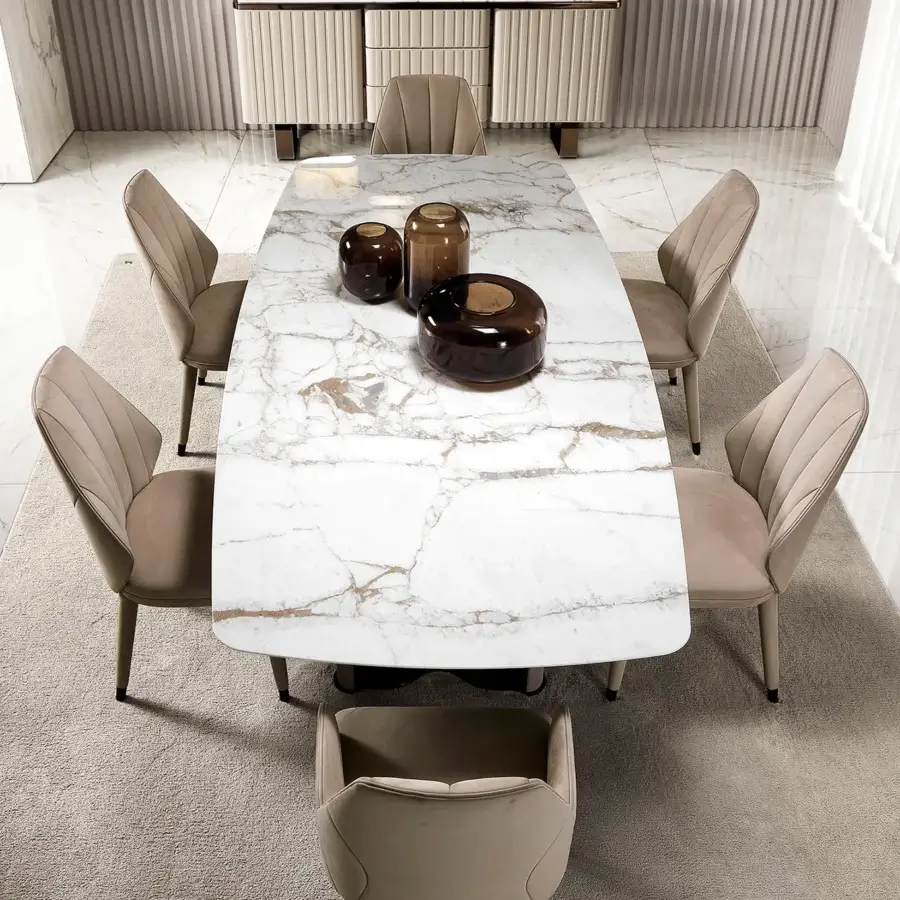 Exceptional DV Home Collection Elite chair with light beige fabric upholstery and solid wood legs with a matching matte varnish