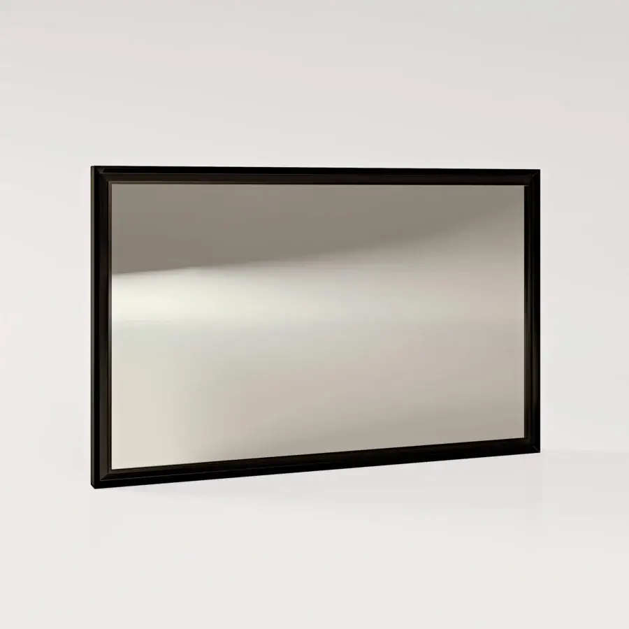 Distinguished BelMondo by Bellotti Ezio Lexington Avenue TV mirror with glossy reflective surface and minimalist Italian design