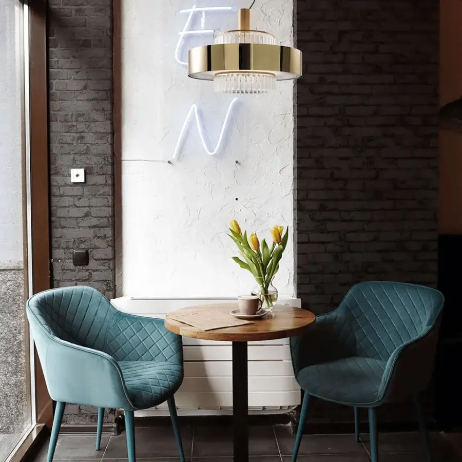 Lavish Italamp Crono suspension lamp with a tiered metal structure and satin white methacrylate diffuser adorned with etched crystal pendants