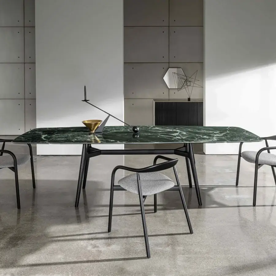 Lewood Shaped Extendable Table #1
