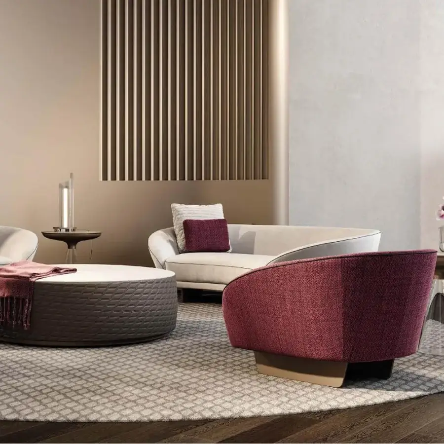 Distinguished Reflex Accademia side table with dark matte surface and transparent Murano glass base crafted in Italy