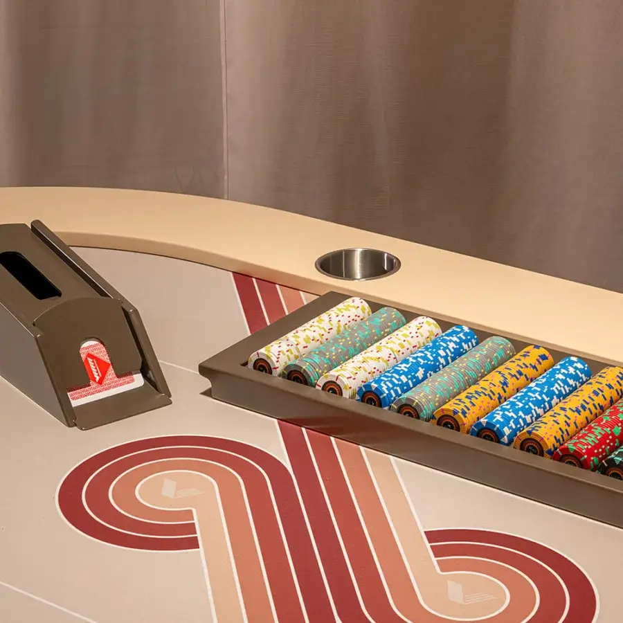 Shanghai Poker Table (6 or 8 players) #14