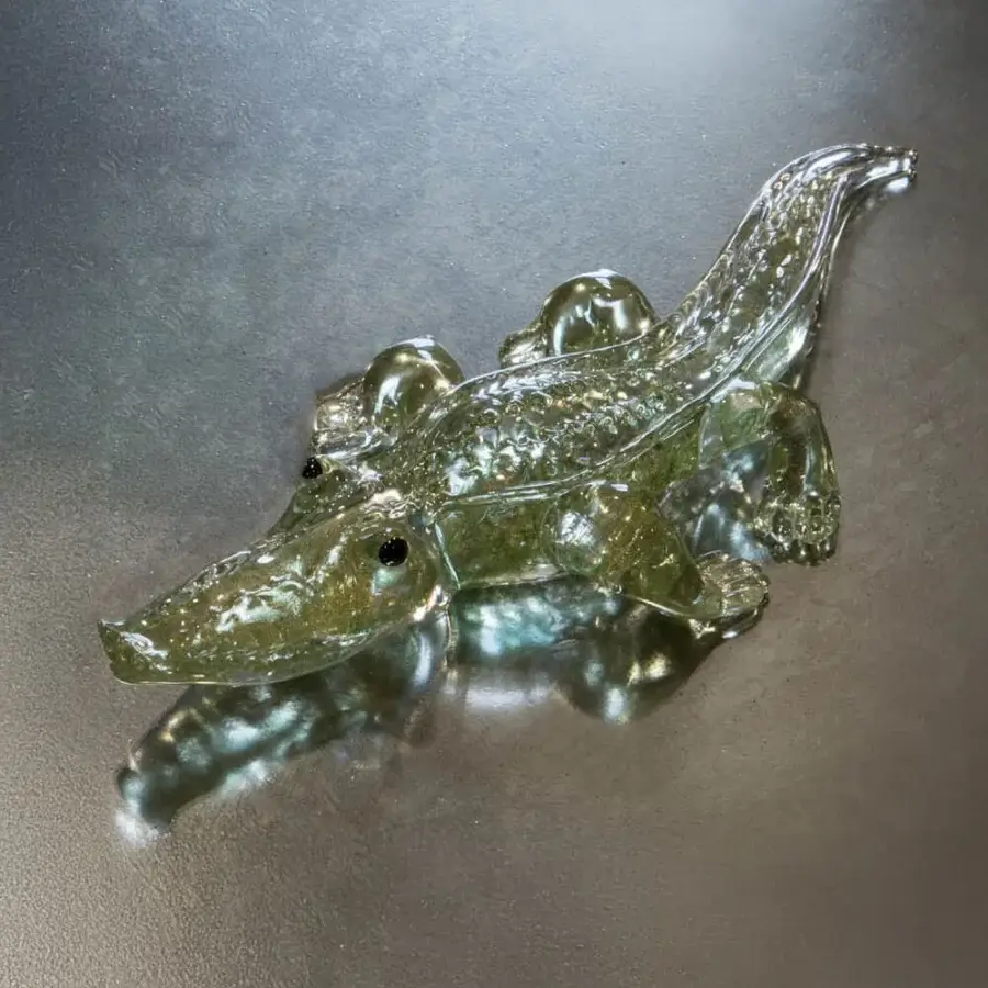 Crocodile Decorative Sculpture #2