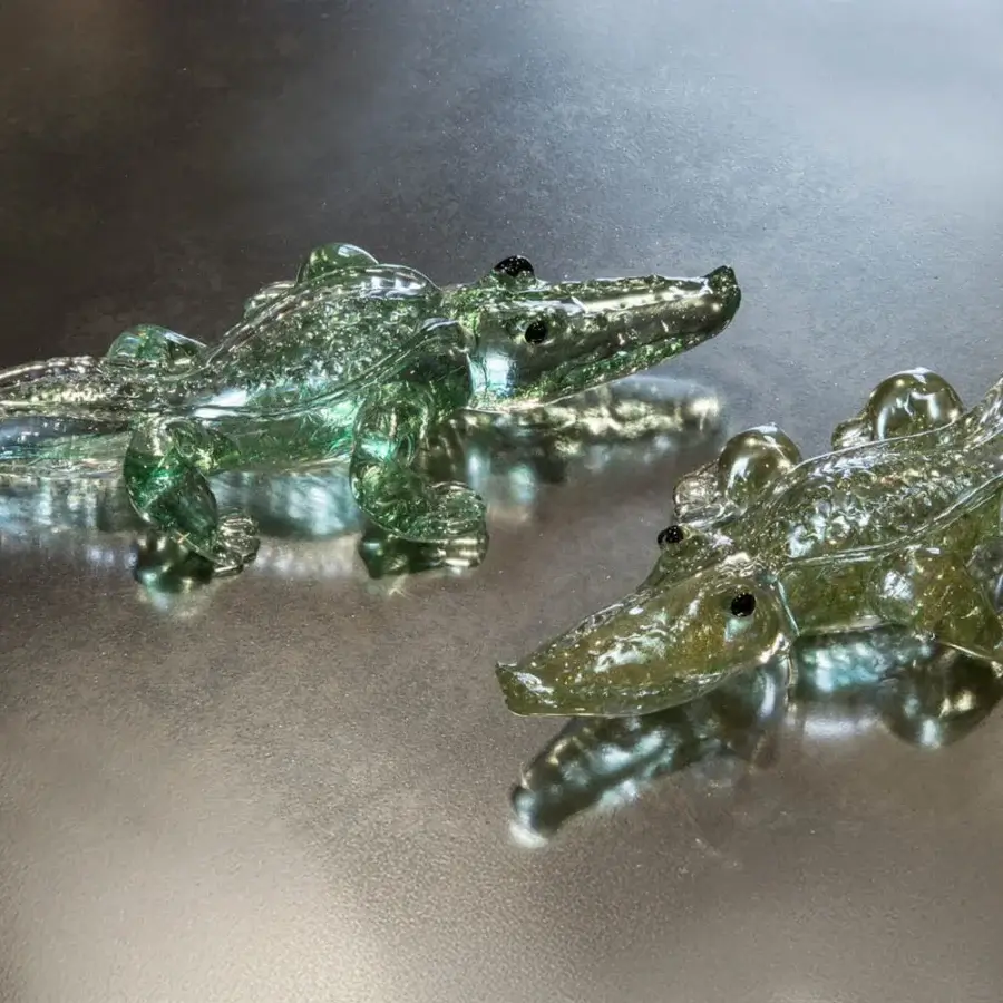 Crocodile Decorative Sculpture #3