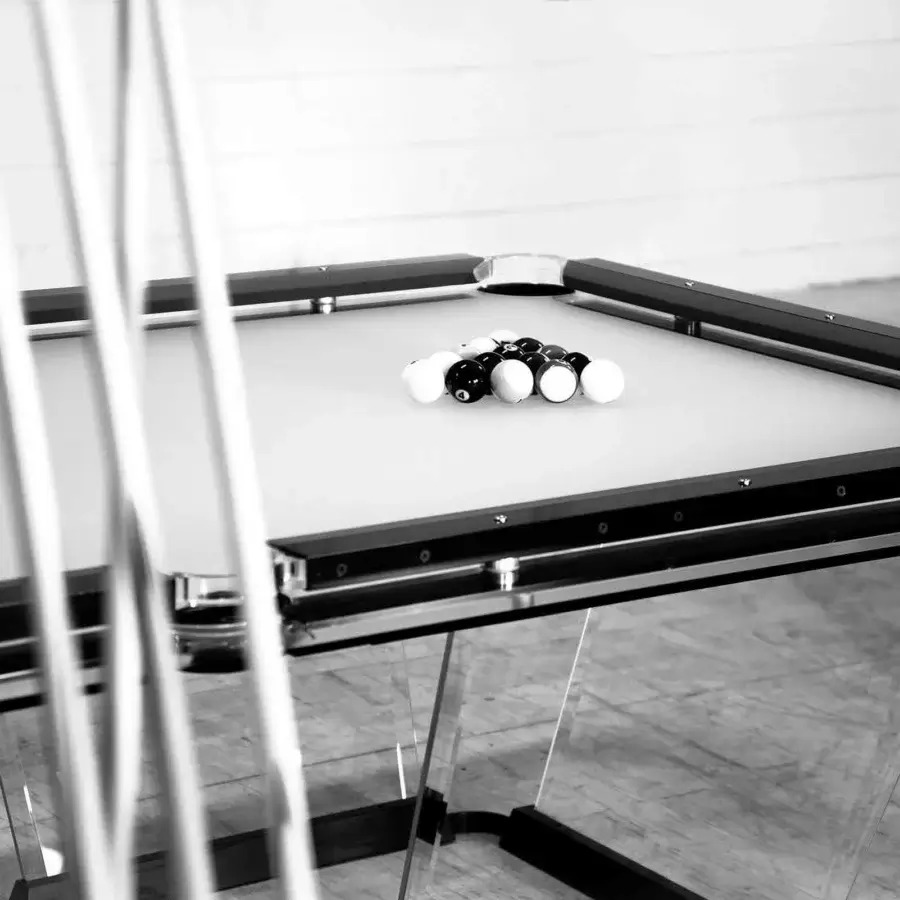 Plano T 1.1 Black Pool Table #8