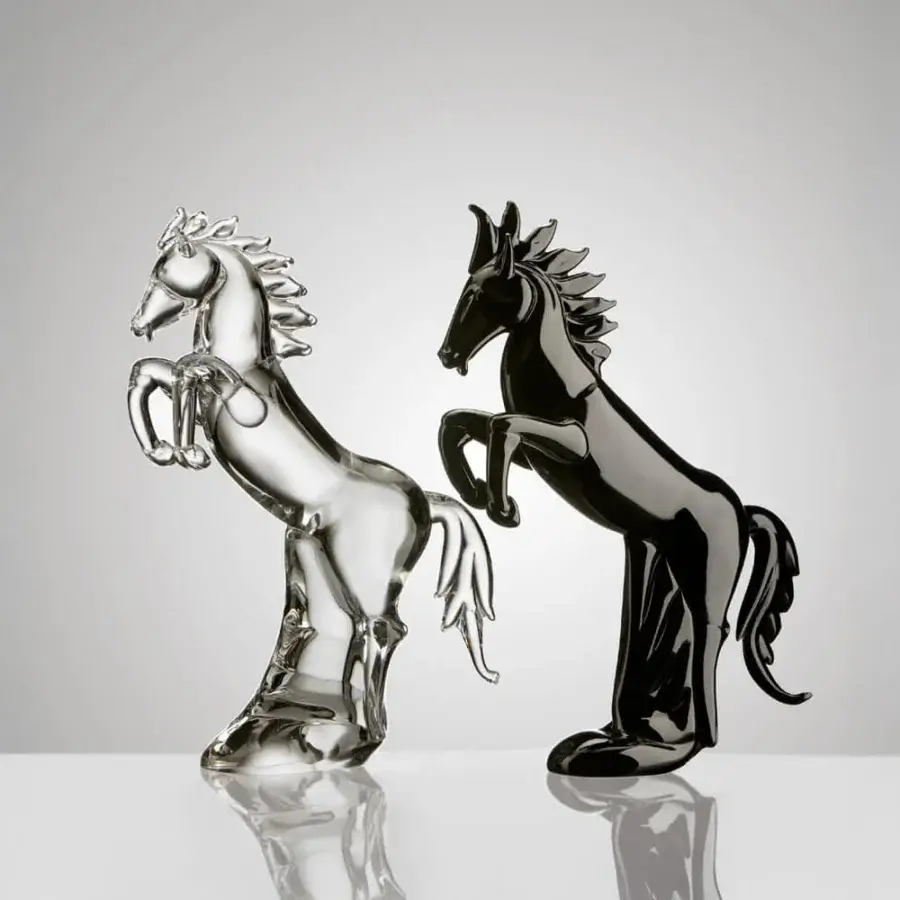 Horse Rearing Decorative Sculpture #1