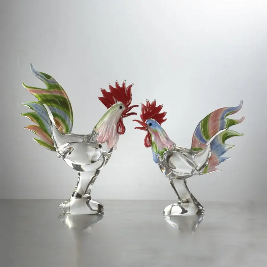 Royal Rooster Decorative Sculpture #2