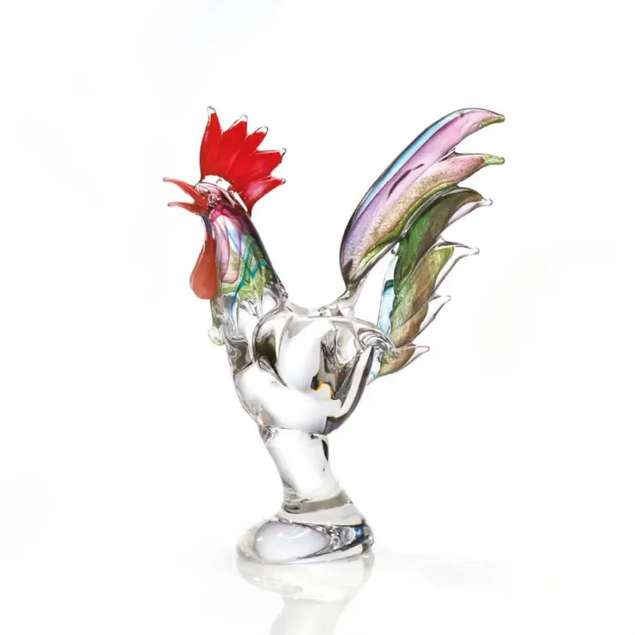 Royal Rooster Decorative Sculpture #1