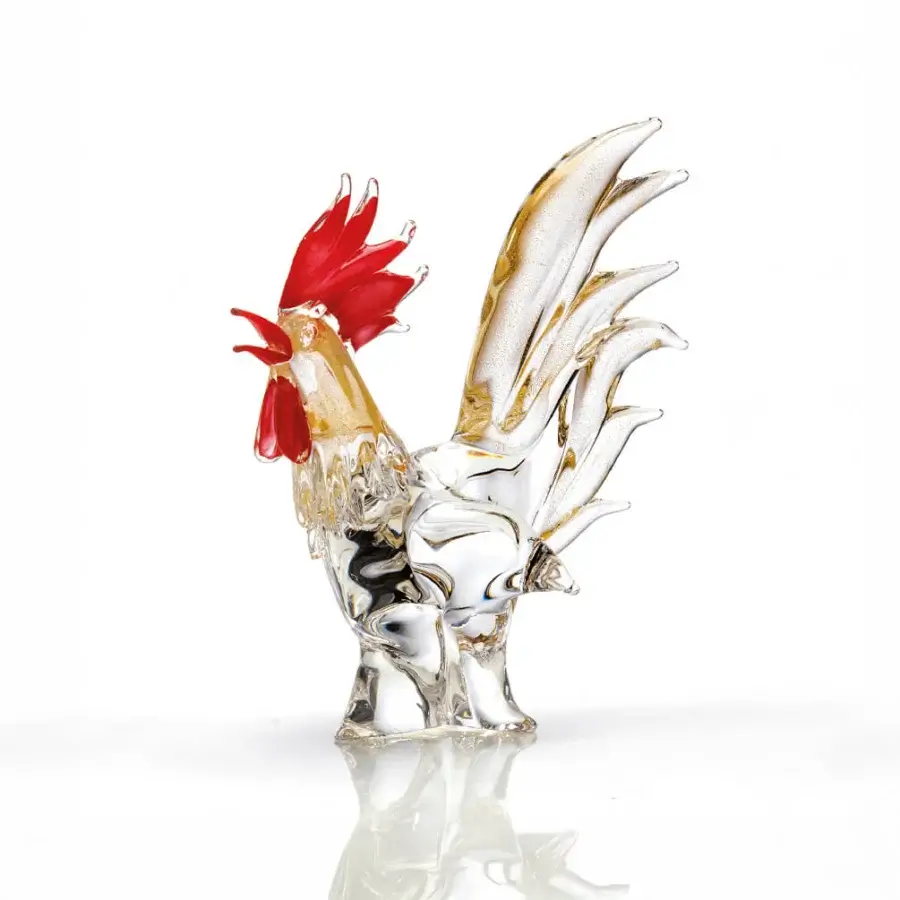 Royal Rooster Decorative Sculpture #3