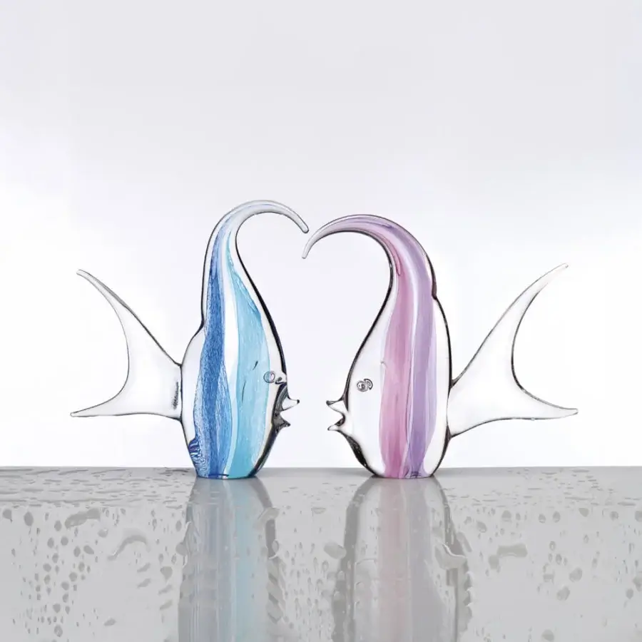 Fish Amore Decorative Sculpture #1
