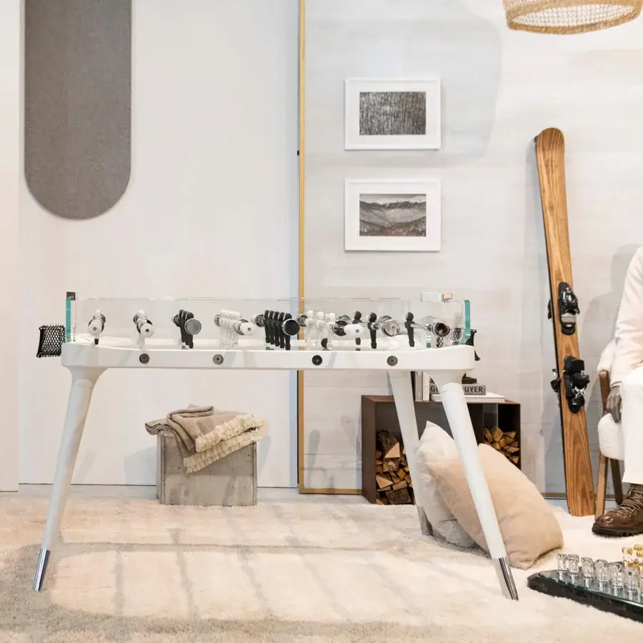 90º Minuto Chalk White Foosball Table #10