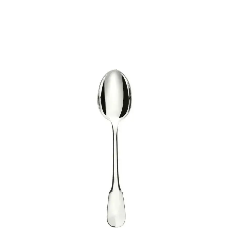 Captivating Schiavon Scudo cutlery set crafted from silver-plated alpaca with a highly polished glossy finish