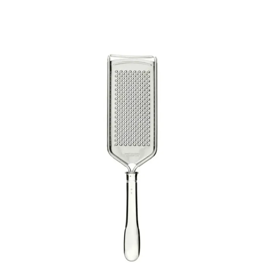Distinguished Schiavon Scudo cheese cutlery with polished silver and stainless steel expertly hand-finished in Italy
