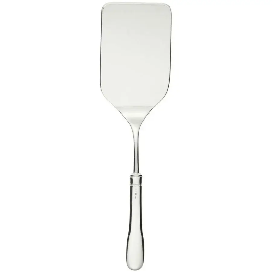 Superior Schiavon Scudo serving cutlery crafted from silver-plated alpaca with a highly polished glossy silver finish