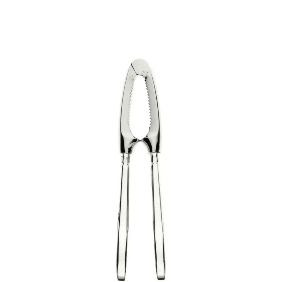 Superior Schiavon Scudo serving cutlery set crafted from silver-plated alpaca with a polished glossy finish