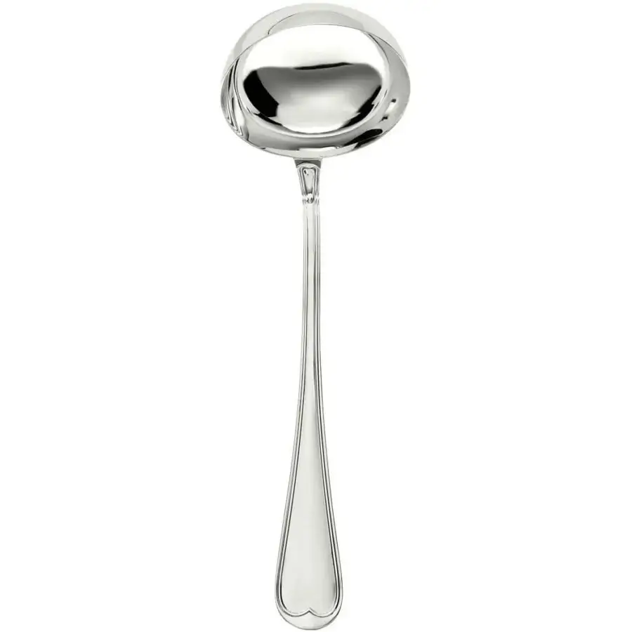 Lavish Schiavon Mauriziano serving cutlery crafted from silver or silver-plated alpaca in Italy with a lustrous, hand-finished surface