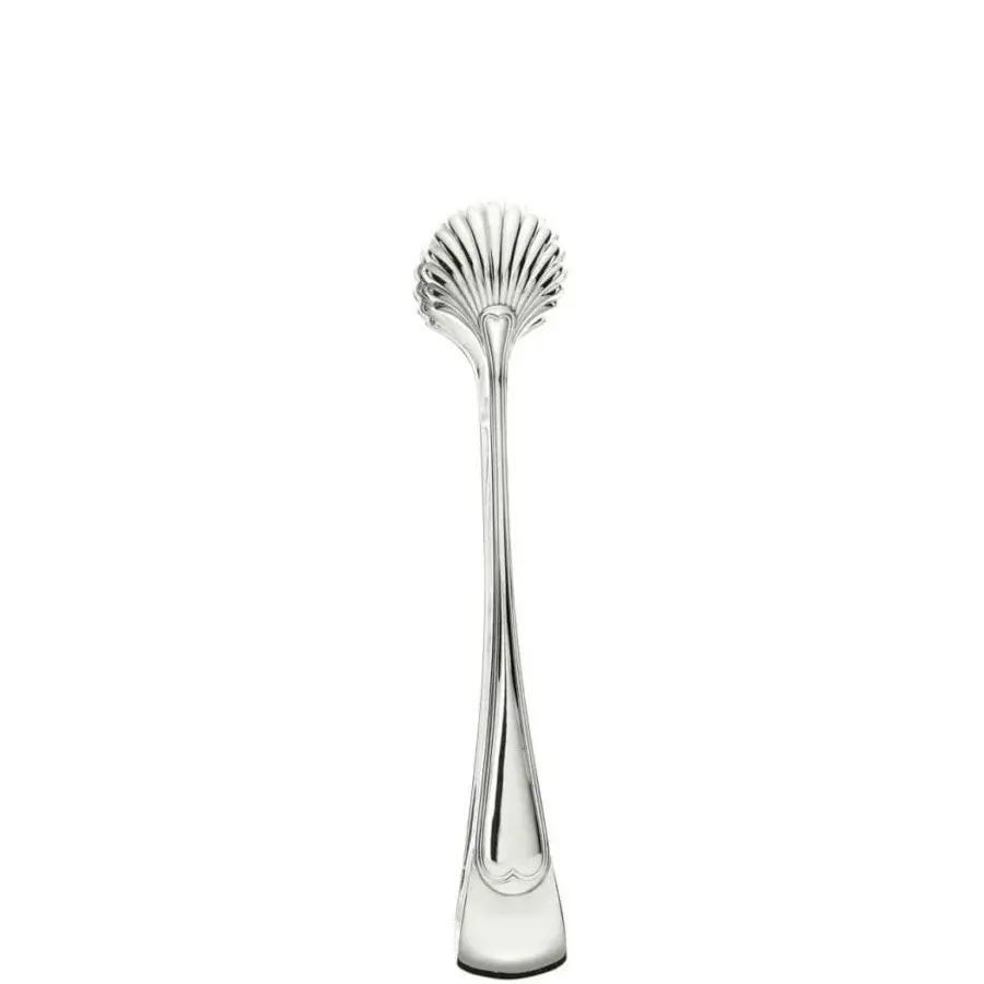 Distinguished Schiavon Mauriziano serving cutlery crafted in silver-plated alpaca with harmonious lines and a highly polished finish