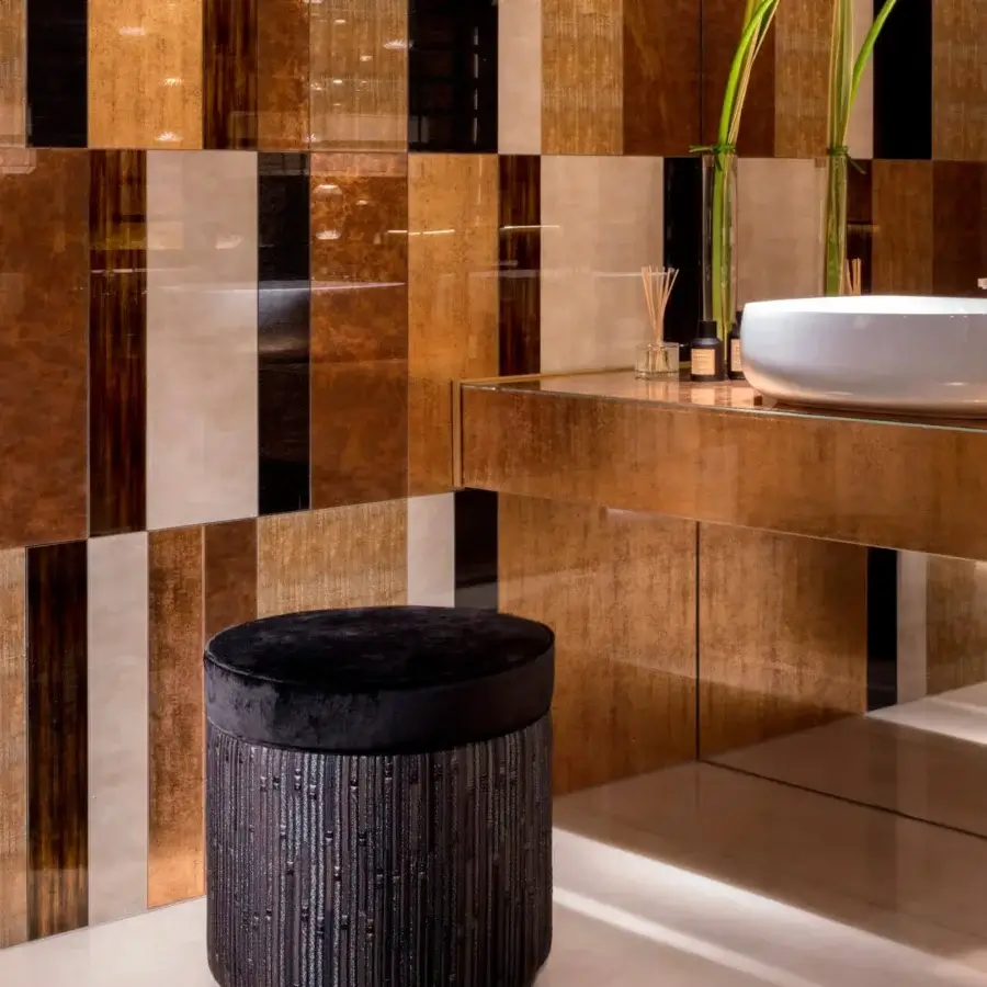 Lavish Sicis Sultan ottoman handcrafted in Italy with dark ribbed velvet-like upholstery and solid wood construction