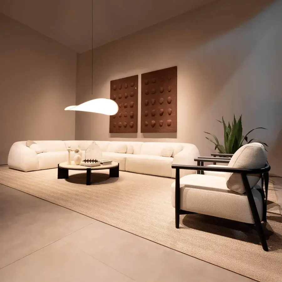 Exceptional Verzelloni Tivoli coffee table crafted in solid oak wood with Black Lacquered open-pore finish