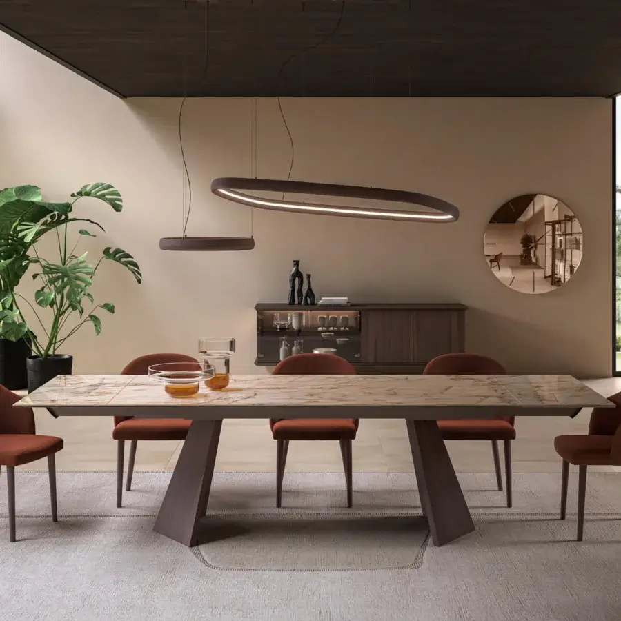 Distinguished Ozzio Italia Zico armchair with light wood and generously padded seat for ultimate relaxation