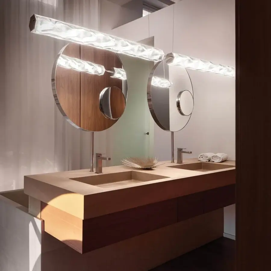 Captivating Slamp Hugo architectural suspension lamp crafted from Lentiflex® material with a matte white finish