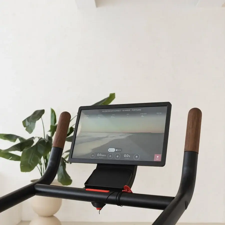 Superior NOHRD Citius treadmill crafted from fine woods and precision-engineered metal with a matte dark grey finish