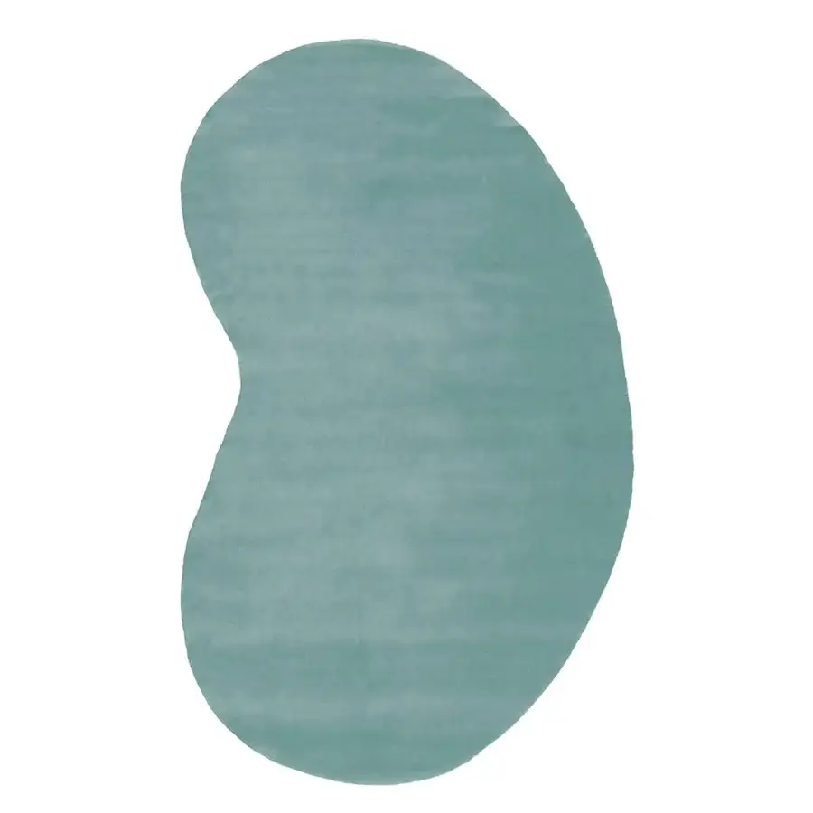 Exceptional Amini Ciclopi-Sasso rug hand-knotted in pure organic wool with a hand-washed, clipped, and carved finish