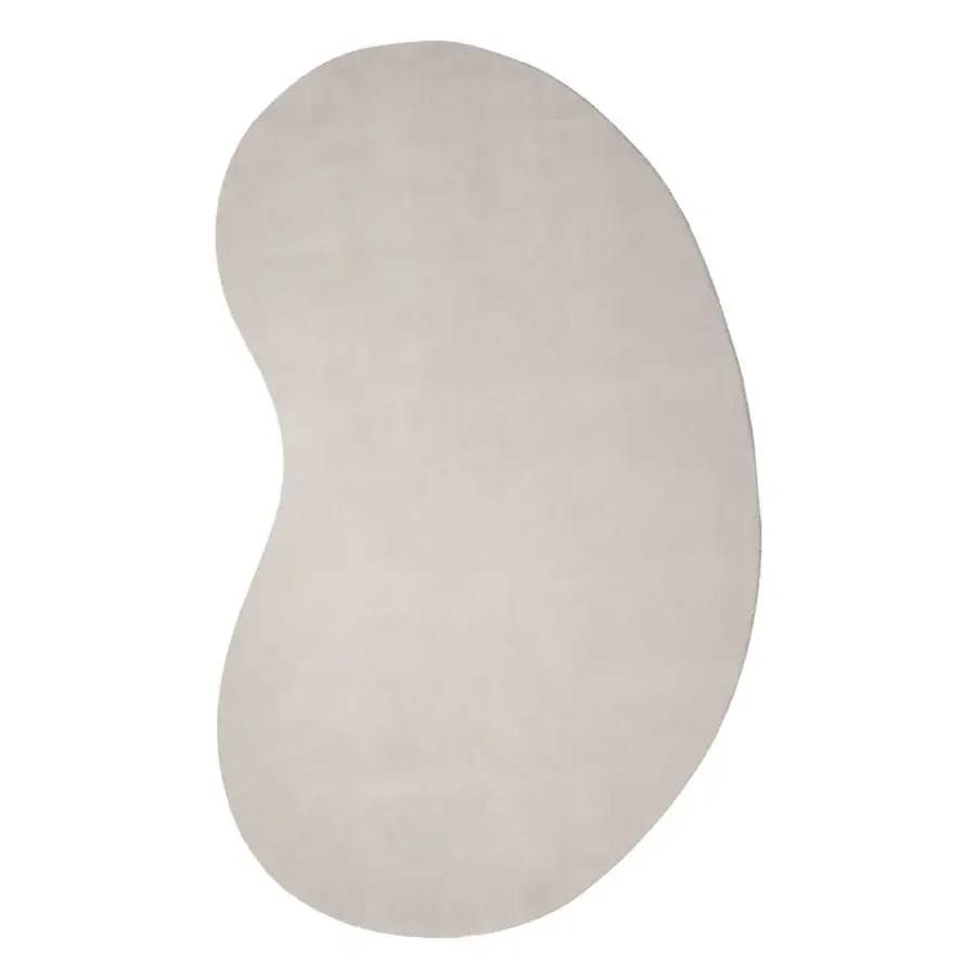Exceptional Amini Ciclopi-Sasso rug hand-knotted in pure organic wool with a hand-washed, clipped, and carved finish
