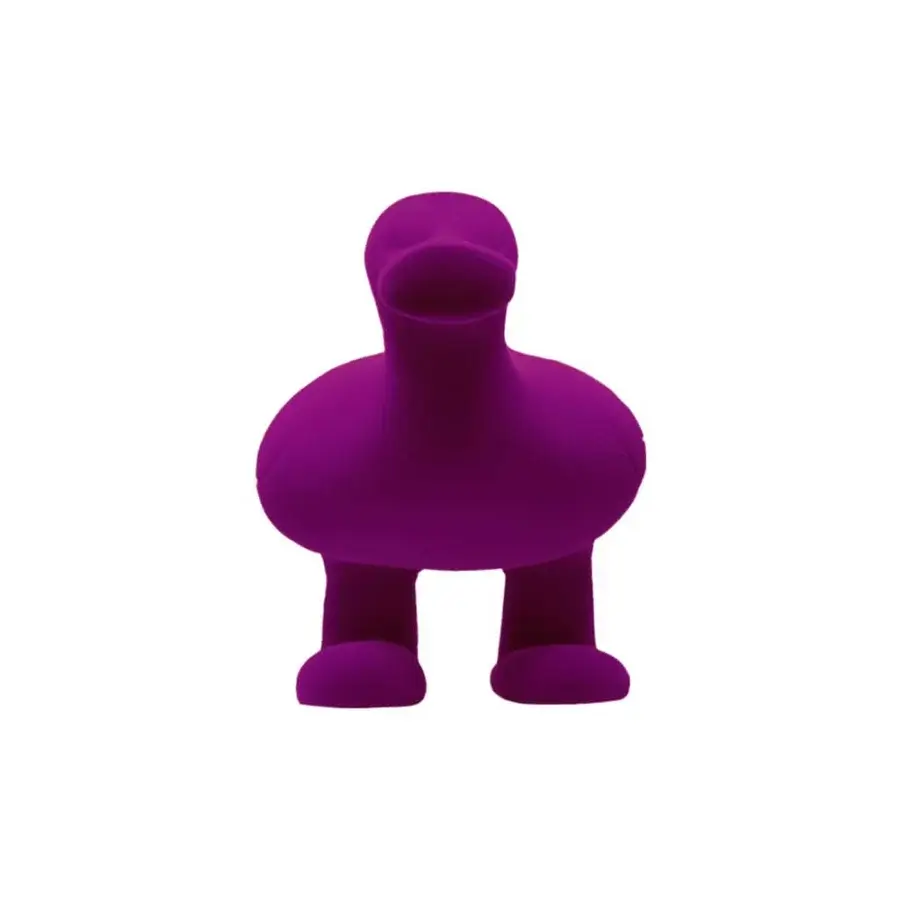 Distinguished Adriani e Rossi Arturo sculpture set with deep purple velvet and smooth rounded silhouettes crafted in Italy