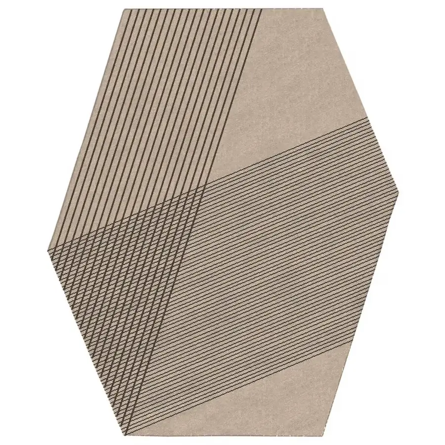 Exceptional Amini RD Grid Kilim rug handwoven in India from fine Indian wools with a neutral ivory base and charcoal grid design