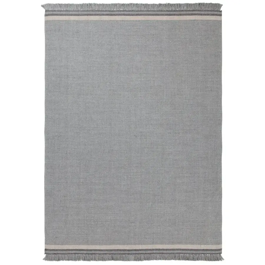 Distinguished Amini Coco rug crafted from recycled PET with a subtly textured surface and hand-clipped finishing