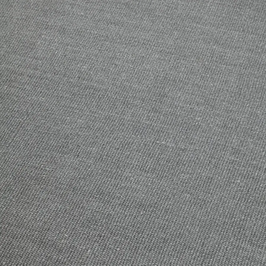 Distinguished Amini Coco rug crafted from recycled PET with a subtle grid woven texture and hand-clipped finish