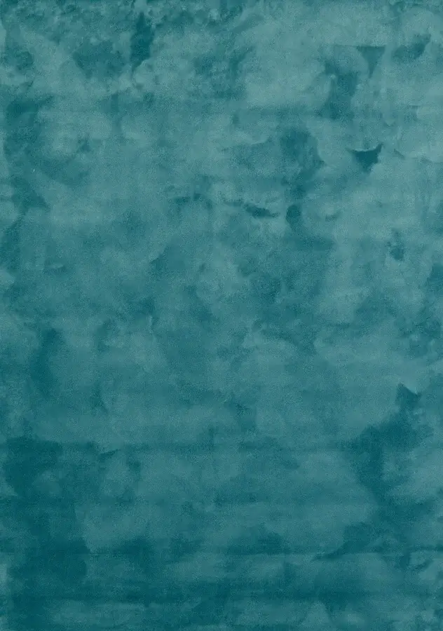 Distinguished Egoitaliano Eros rug crafted in deep teal polyamide with a synthetic jute backing and matte finish