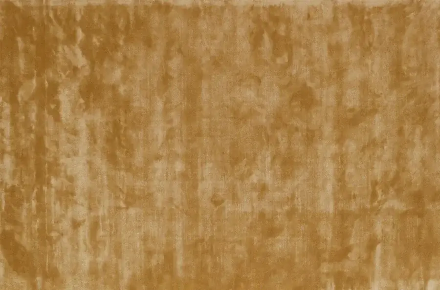 Superior Egoitaliano Petra rug in warm golden-brown hues crafted with soft cotton and breathable tencel featuring a heavily textured surface