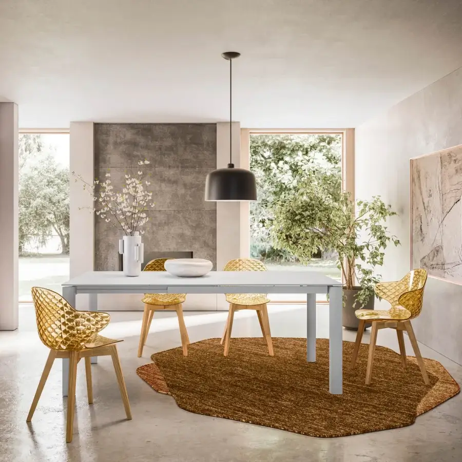 Distinguished Luceplan Zile suspension lamp with cylindrical silhouette crafted in dark gray steel and renewable bio-plastic lampshade