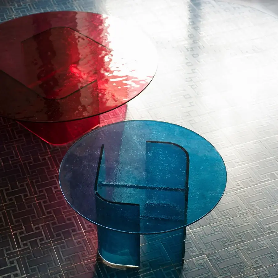 Double L Glaze Coffee Table #3