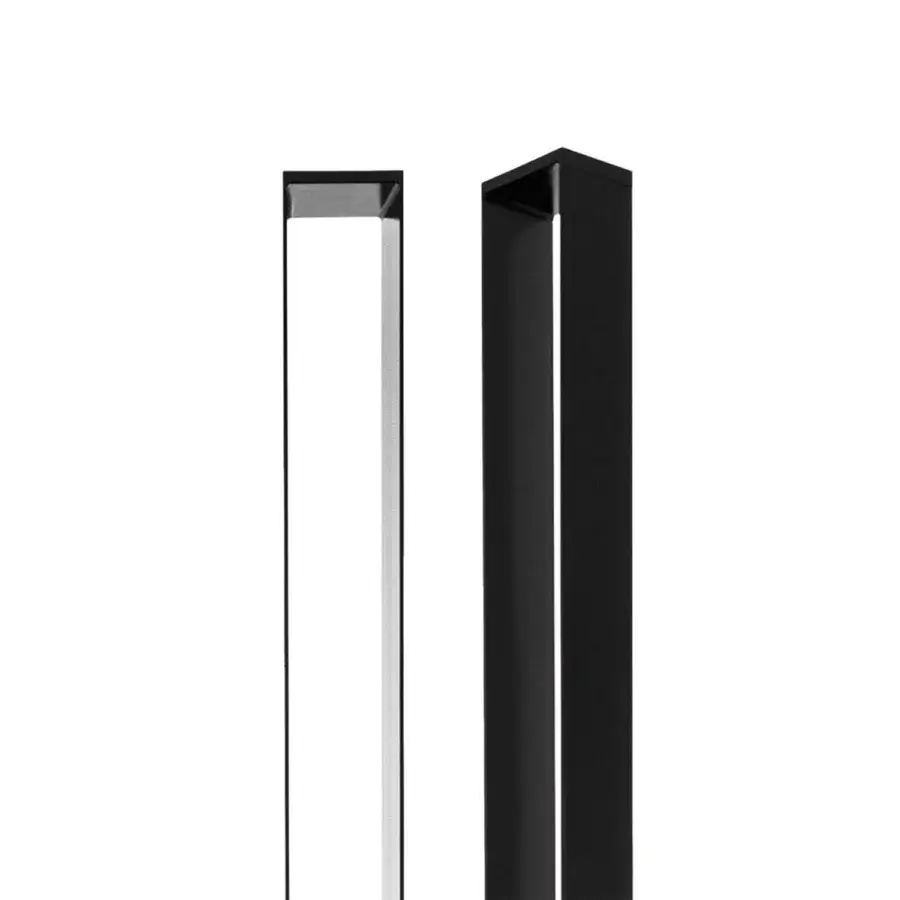Superior Nemo Tru floor lamp with sculpted aluminum build and matte finish delivering diffused warm illumination