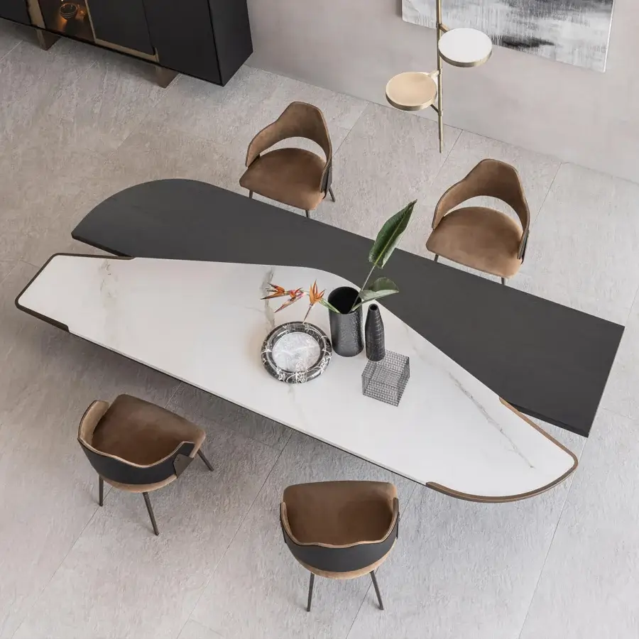 Captivating Shake Chloe armchair with varnished steel, acrylic fibre upholstery and curved ash plywood backrest crafted in Italy