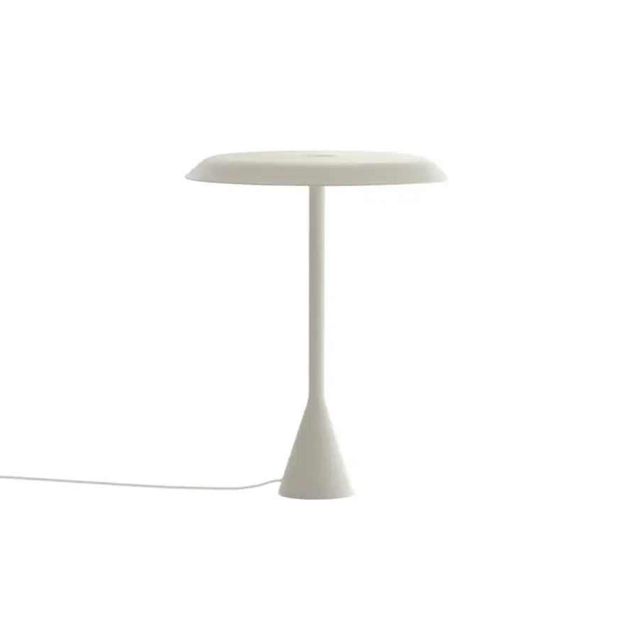 Exceptional Nemo Panama Mini table lamp with a stylized form built in methacrylate and polycarbonate with anti-glare finish