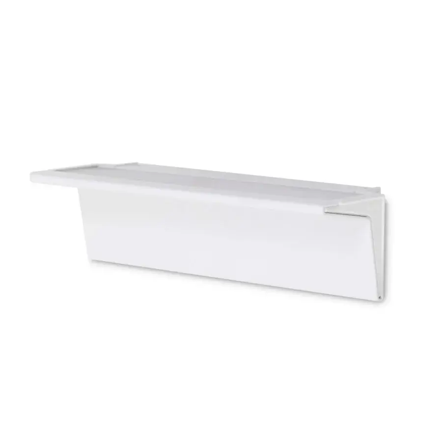 Exceptional Nemo Lighting Zena wall lamp built in recyclable aluminum with a smooth matte white finish
