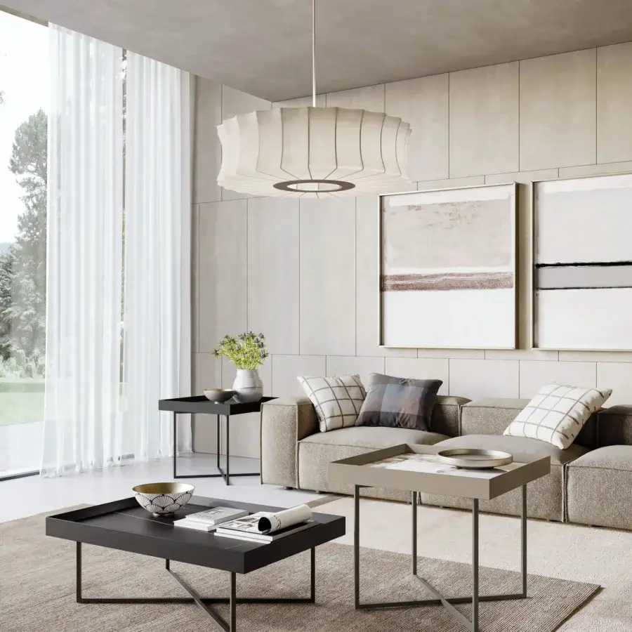 Elegant Dallagnese Slash coffee table with dark wood tabletop and dark gray metal X-shaped base in matte lacquer