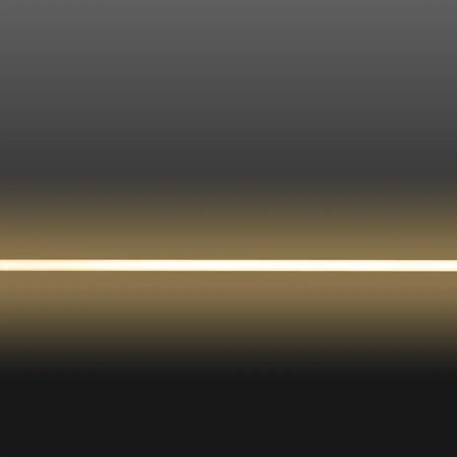 Distinguished Stillux Line 1 suspension lamp with balanced composition and brushed metal finish illuminated by integrated LED tubes