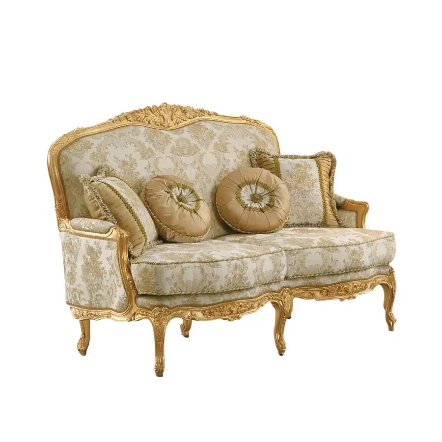 Palatial Elegance 2-Seater Sofa #5
