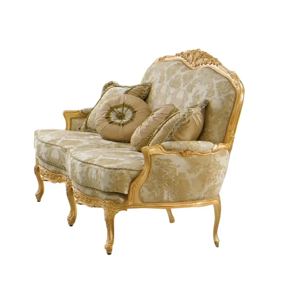 Palatial Elegance 2-Seater Sofa #4