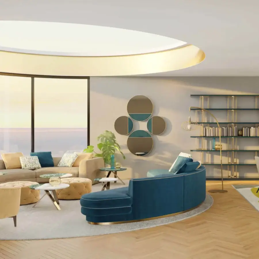 Franklin Curved Sofa #8
