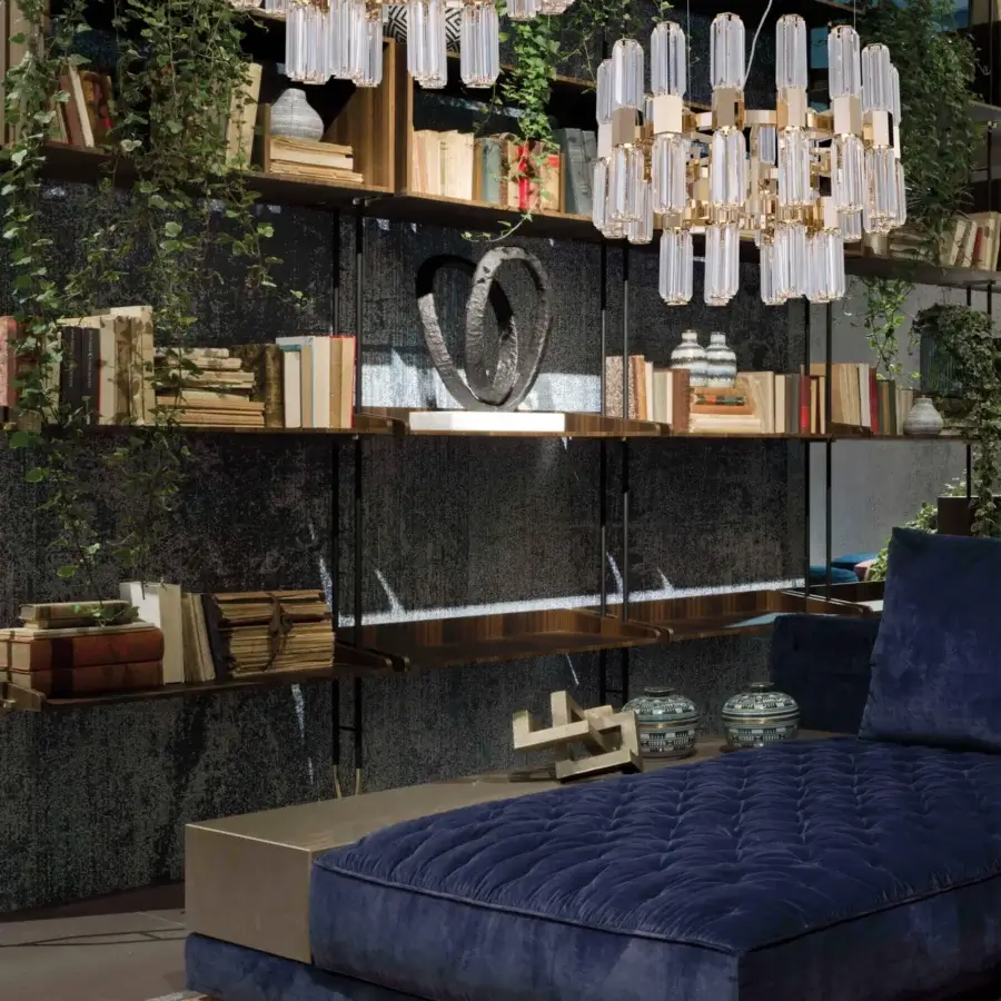 Superior Patrizia Garganti Chaos Orb chandelier delivers ambient lighting with hexagonal elements and warm white LED cob lights