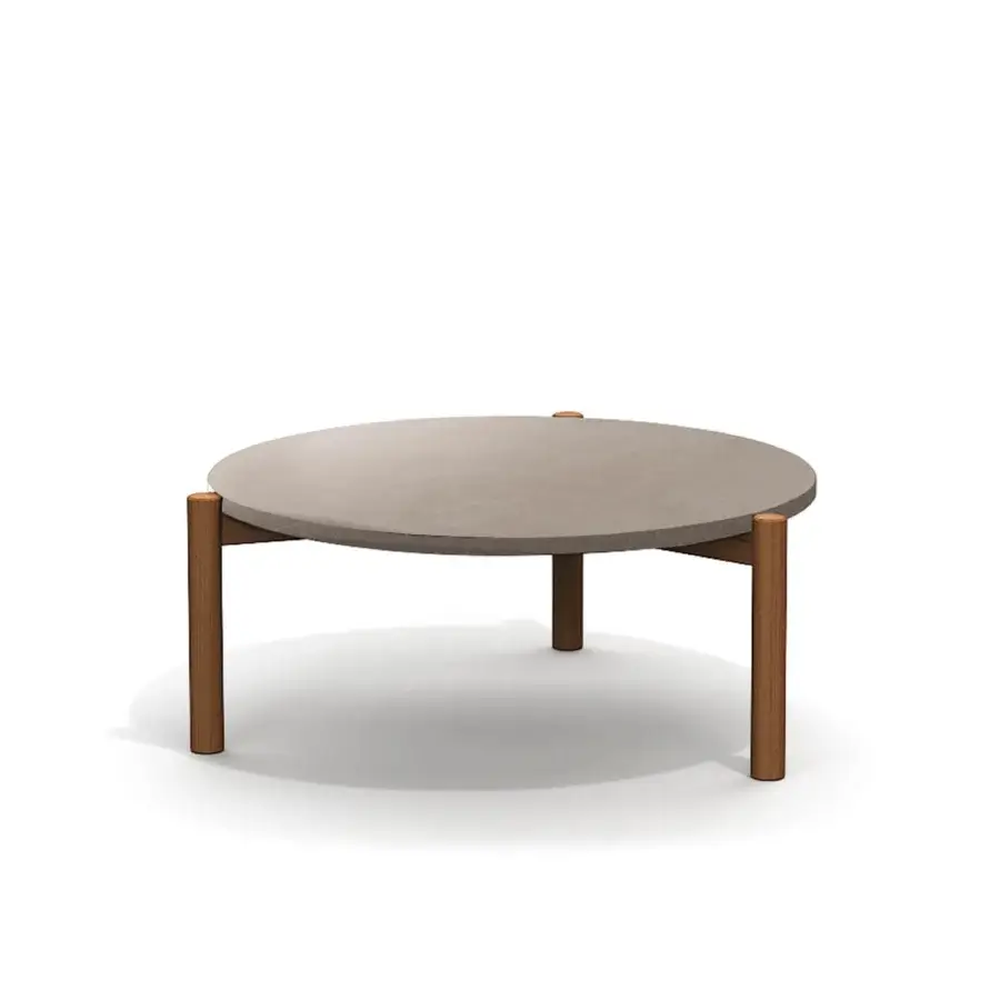 Lodge Round Coffee Table #5